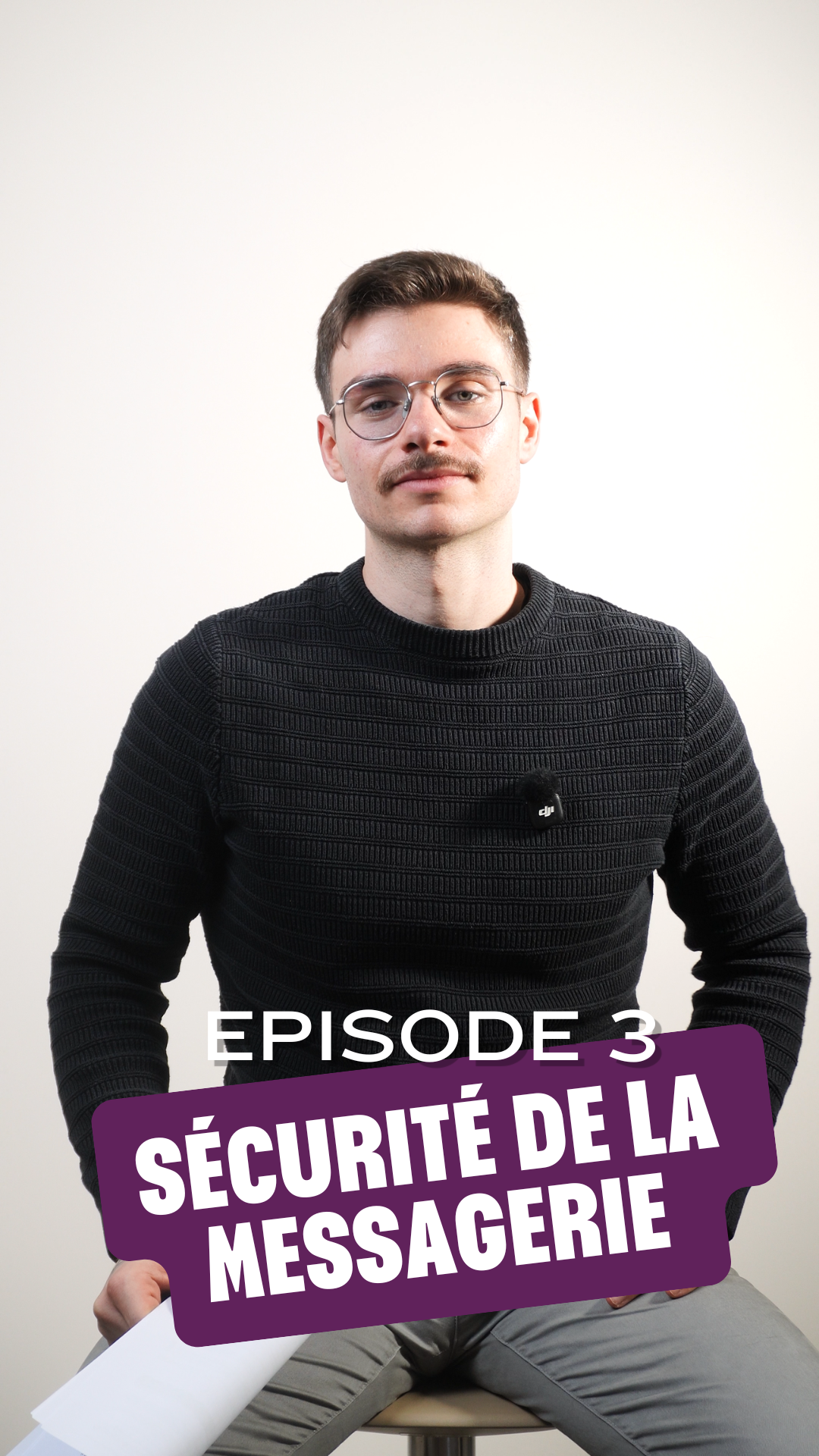 Capsule vidéo Sécurité de la Messagerie par Matthieu Suffren